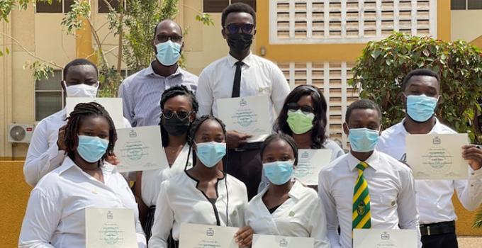 TEN GALLANT DOCTOR OPTOMETRY STUDENTS FROM THE KWAME NKRUMAH UNIVERSITY OF SCIENCE AND TECHNOLOGY GRAB A HIGHLY RANKED AMERICAN ACADEMY OF OPTOMETRY STUDENT FELLOWSHIP